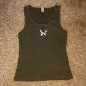 Green camisole